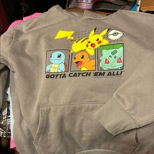 Old Navy GRAY  Pokémon Hoodie